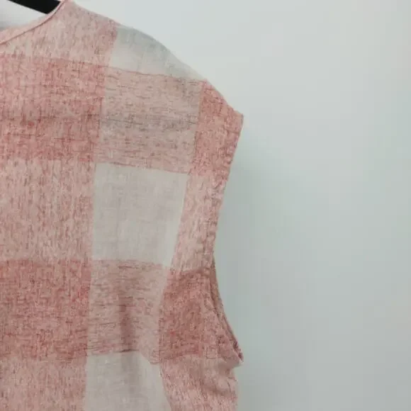 Shyanne Women Buffalo Plaid Blouse Red Ivory Size XS Western - Picture 14 of 14